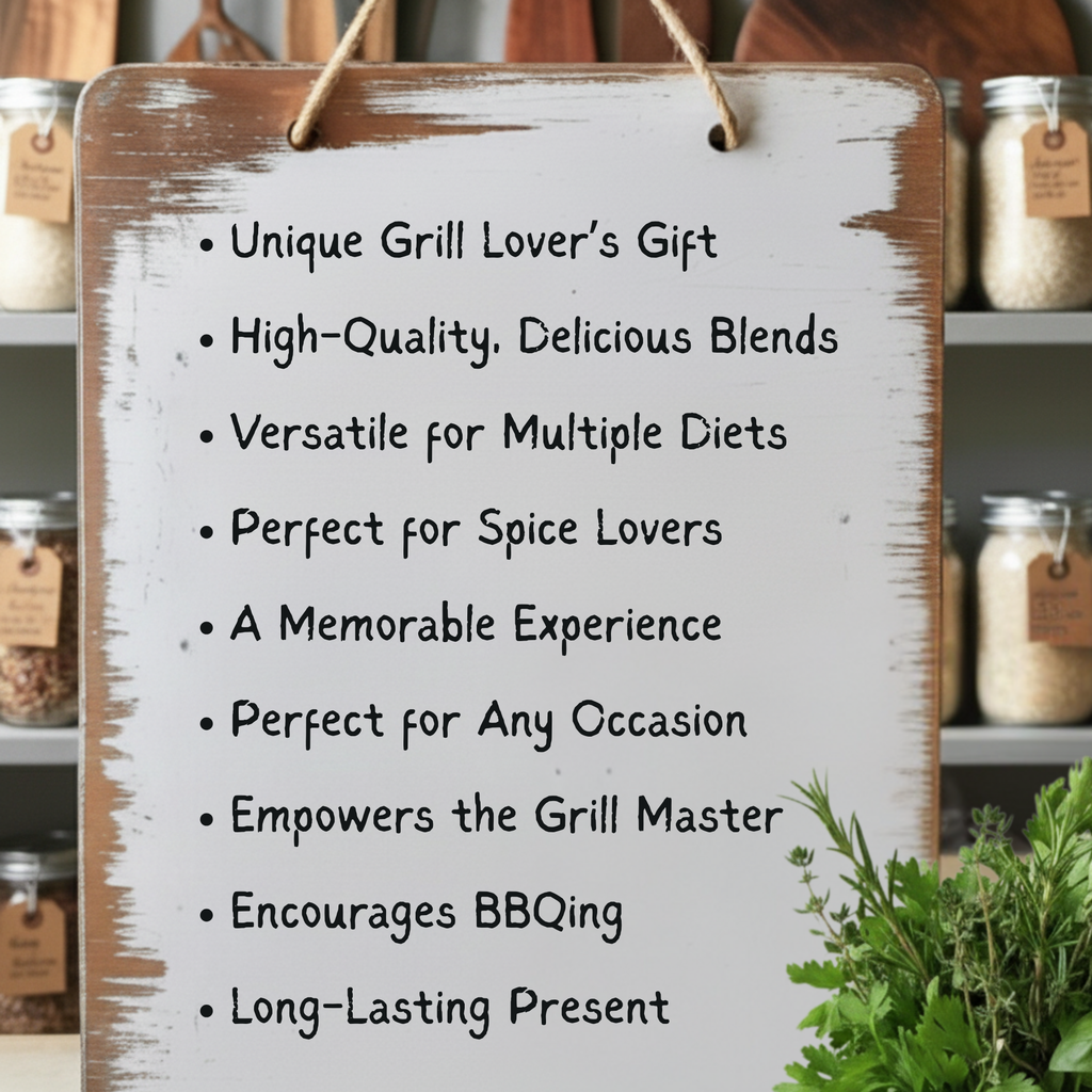 Custom Grilling Gift Box – Build Your Own BBQ Spice Set – Personalized Present For Dad