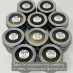 magnetic spice jars for housewarming, wedding, Christmas