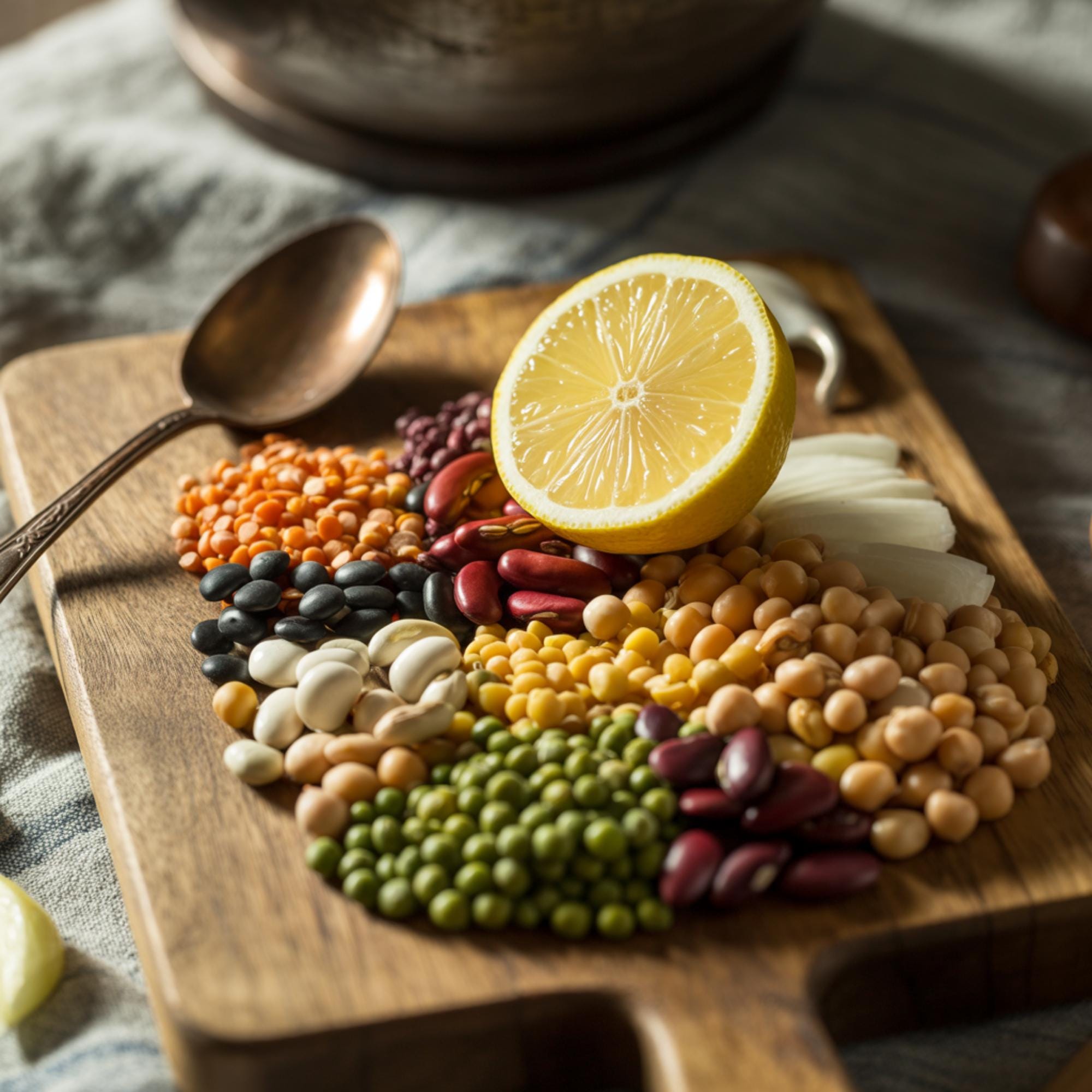 Hearty Dried Beans Soup Mix, Easy Homemade Dinner, Healthy Crockpot Vegan Meal, Quick Prep for Busy Moms, Great Gift, One Pot Meal