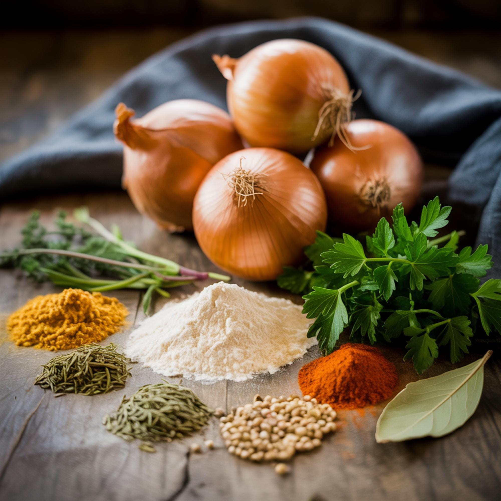 Homemade French Onion Soup Mix, Easy Low Sodium Gluten Free Comfort Food, Healthy Weeknight Dinner, Quick Prep Gift for Soup Lovers, GF