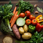 Vegetable Soup Mix, Garden Vegetable Stovetop Slow Cooker, Vegan Vegetarian Easy Meal, Low Sodium One-Pot Comfort Food, Healthy Dinner, Gift