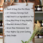 Housewarming Soup Gift Basket of 4 Mixes - 4+ Servings Each | Great Gift for New Homeowners, New Home Party, House Blessing, New House Gift