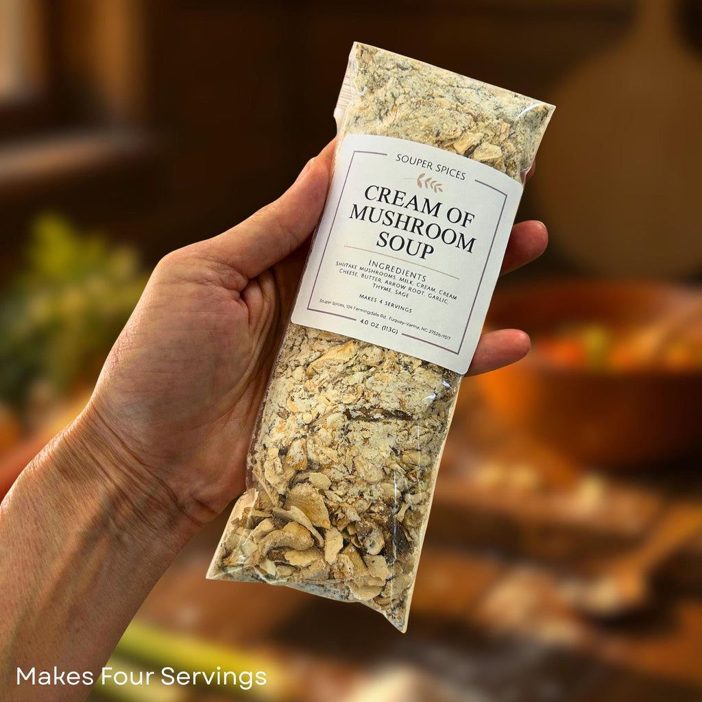 Homemade Cream Mushroom Soup Mix, Healthy Easy Family Dinner, Just Add Stock Meal Prep, Ready to Eat Comfort Food, Easy Cook, Gluten Free