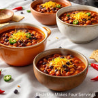 Crockpot Meals Gift Basket - 4+ Servings Each | Easy Soup, Chili, & Beans, Gourmet Food Gift for Busy Families, Fast Meal Prep, Slow cooker