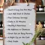 Homemade Chicken Noodles Soup Mix, Family Favorite Comfort Food, Easy Meal Prep Dinner, Quick Healthy Gift Busy Moms, Easy Cook, Fast Meal