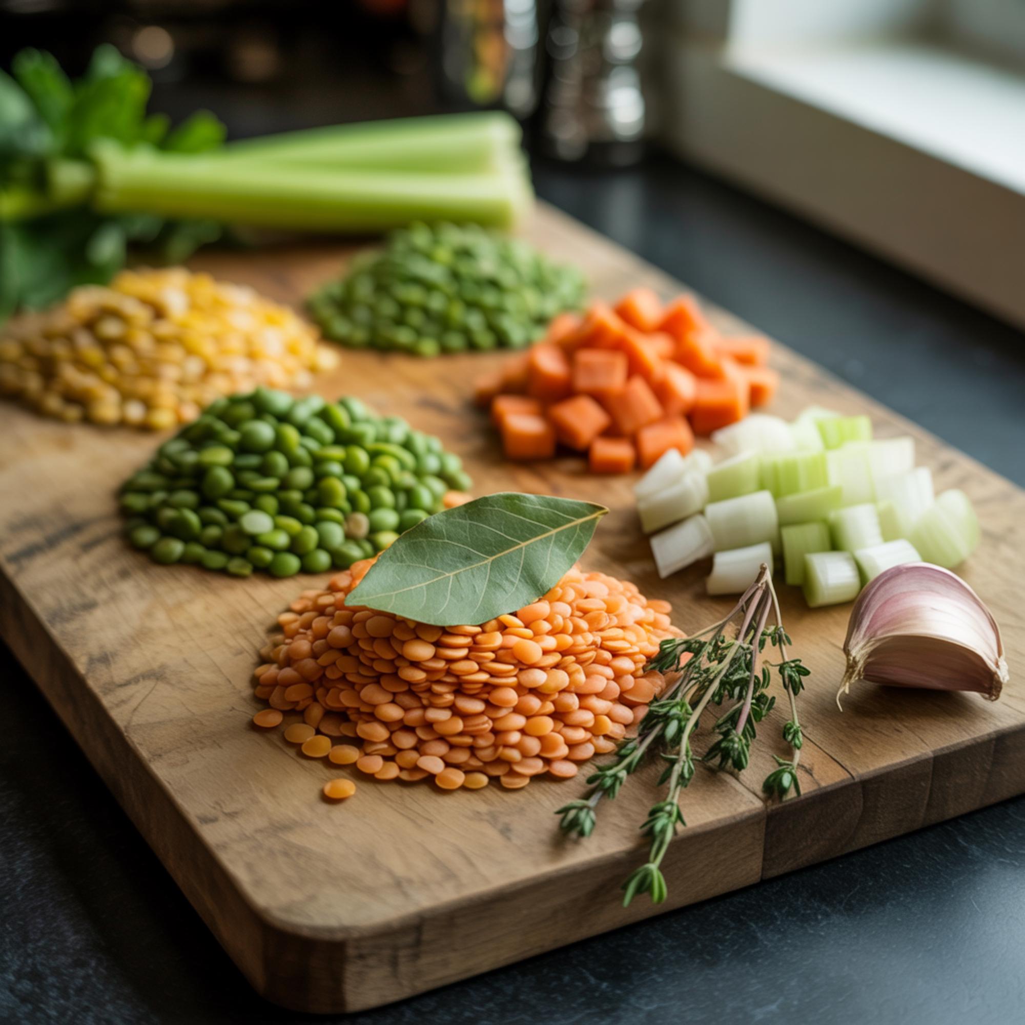 Split Pea Soup Mix, Homemade Comfort Food, Nourishing Vegan Vegetarian, Easy Healthy Dinner, Low Sodium Family Meal, Gift for Busy Families