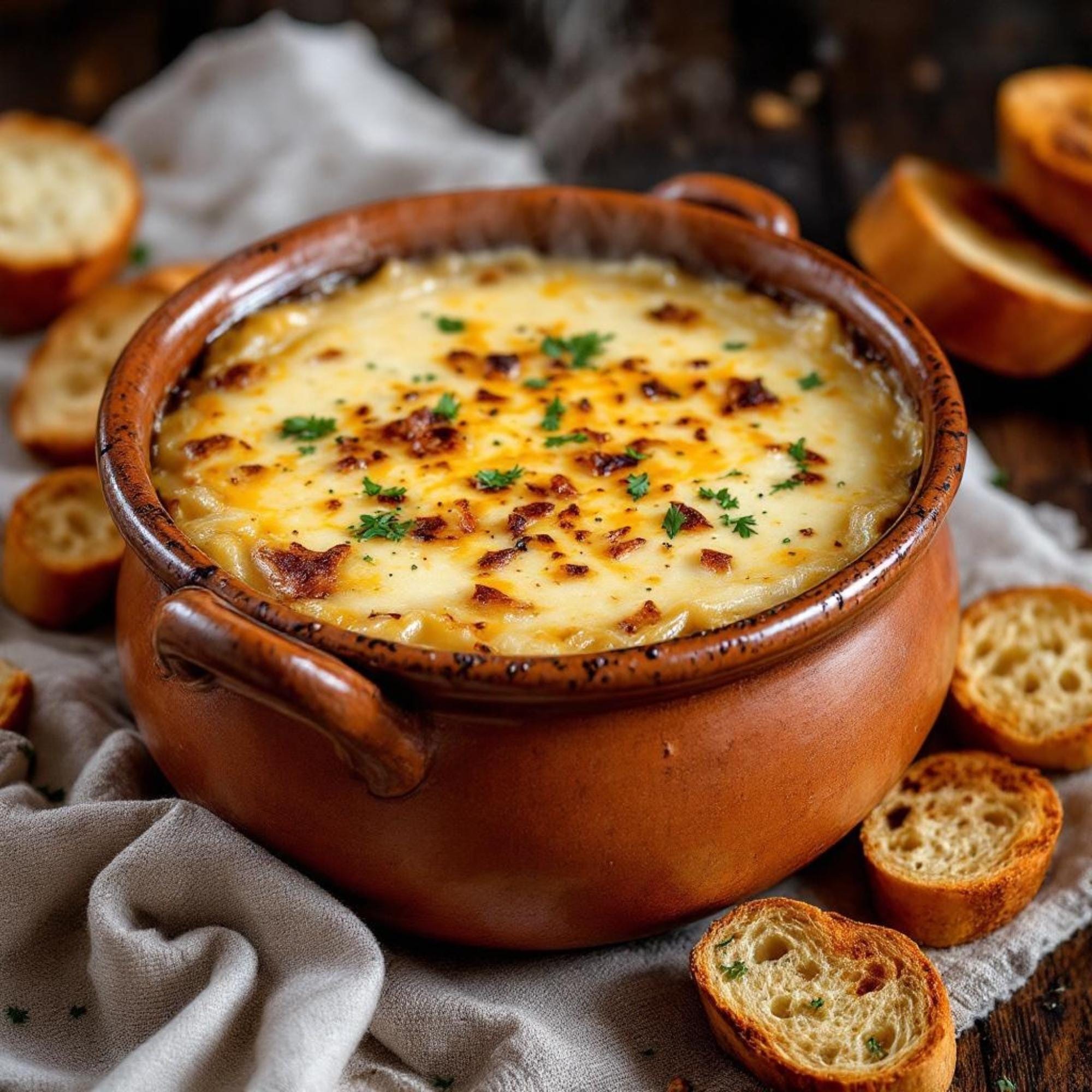 Homemade French Onion Soup Mix, Easy Low Sodium Gluten Free Comfort Food, Healthy Weeknight Dinner, Quick Prep Gift for Soup Lovers, GF