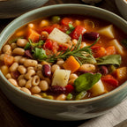 Homemade Minestrone Soup Mix, Healthy Easy Crockpot Stovetop Meal, Comfort Food Low Sodium Vegan Dinner, Great Gift Dry Soup Mix, Crockpot