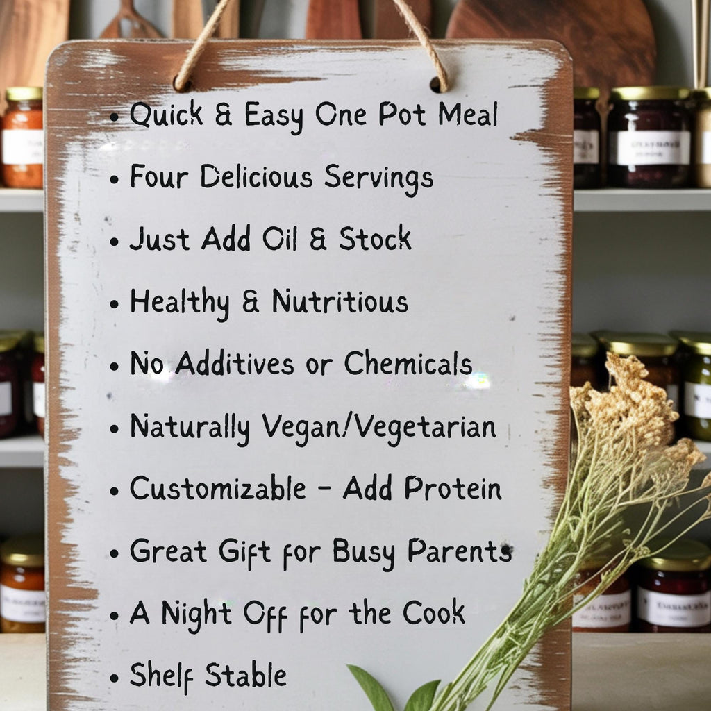 Vegetable Soup Mix, Garden Vegetable Stovetop Slow Cooker, Vegan Vegetarian Easy Meal, Low Sodium One-Pot Comfort Food, Healthy Dinner, Gift