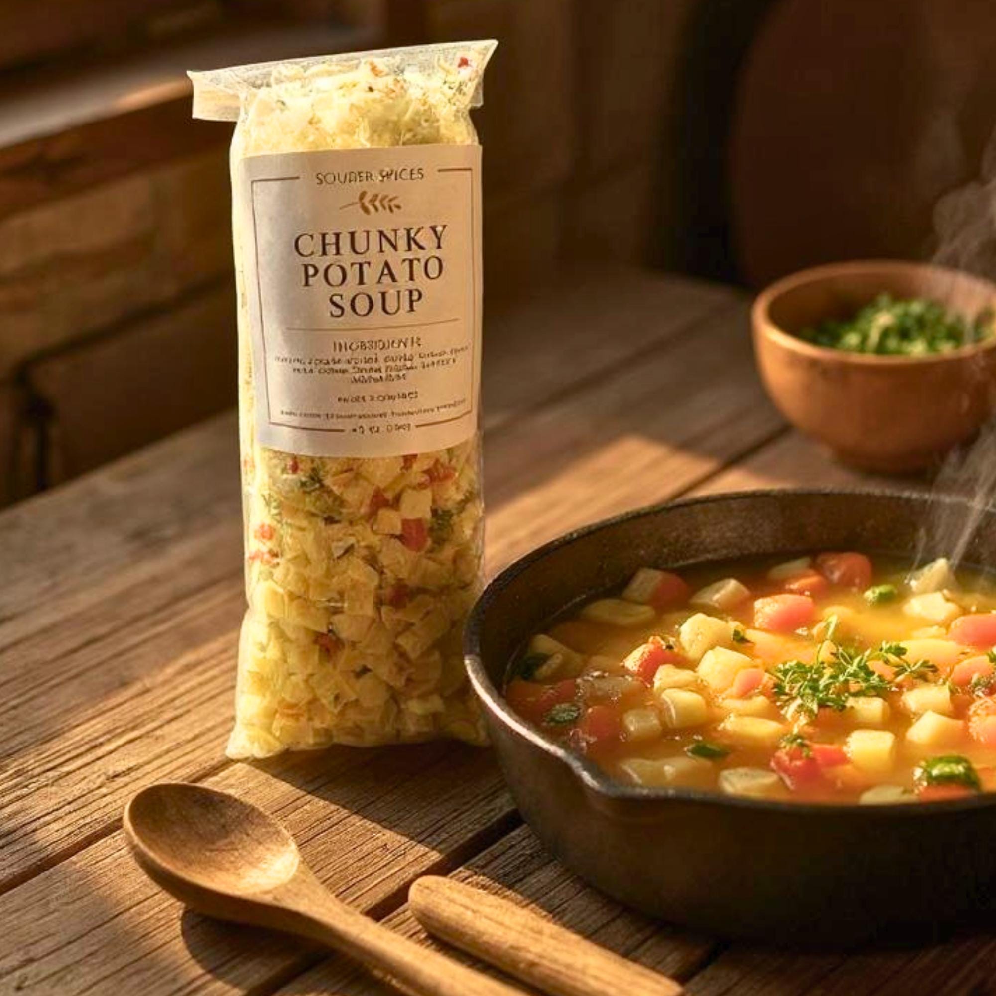 Homemade Chunky Potato Soup Mix, Healthy Easy Family Dinner, Comfort Food Meal Prep, Quick Stovetop Meal, Great Gift Idea, Gluten Free Food