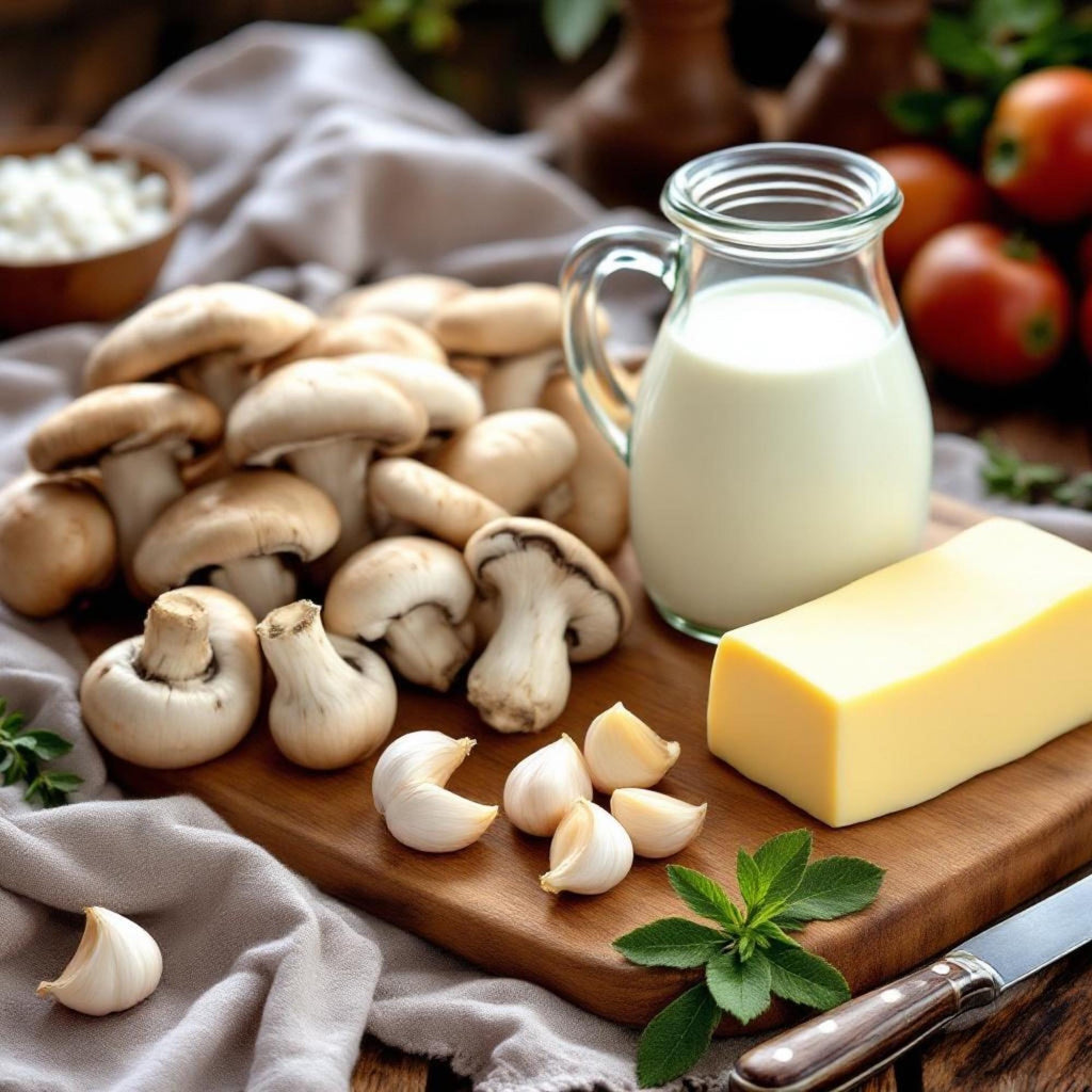 Homemade Cream Mushroom Soup Mix, Healthy Easy Family Dinner, Just Add Stock Meal Prep, Ready to Eat Comfort Food, Easy Cook, Gluten Free