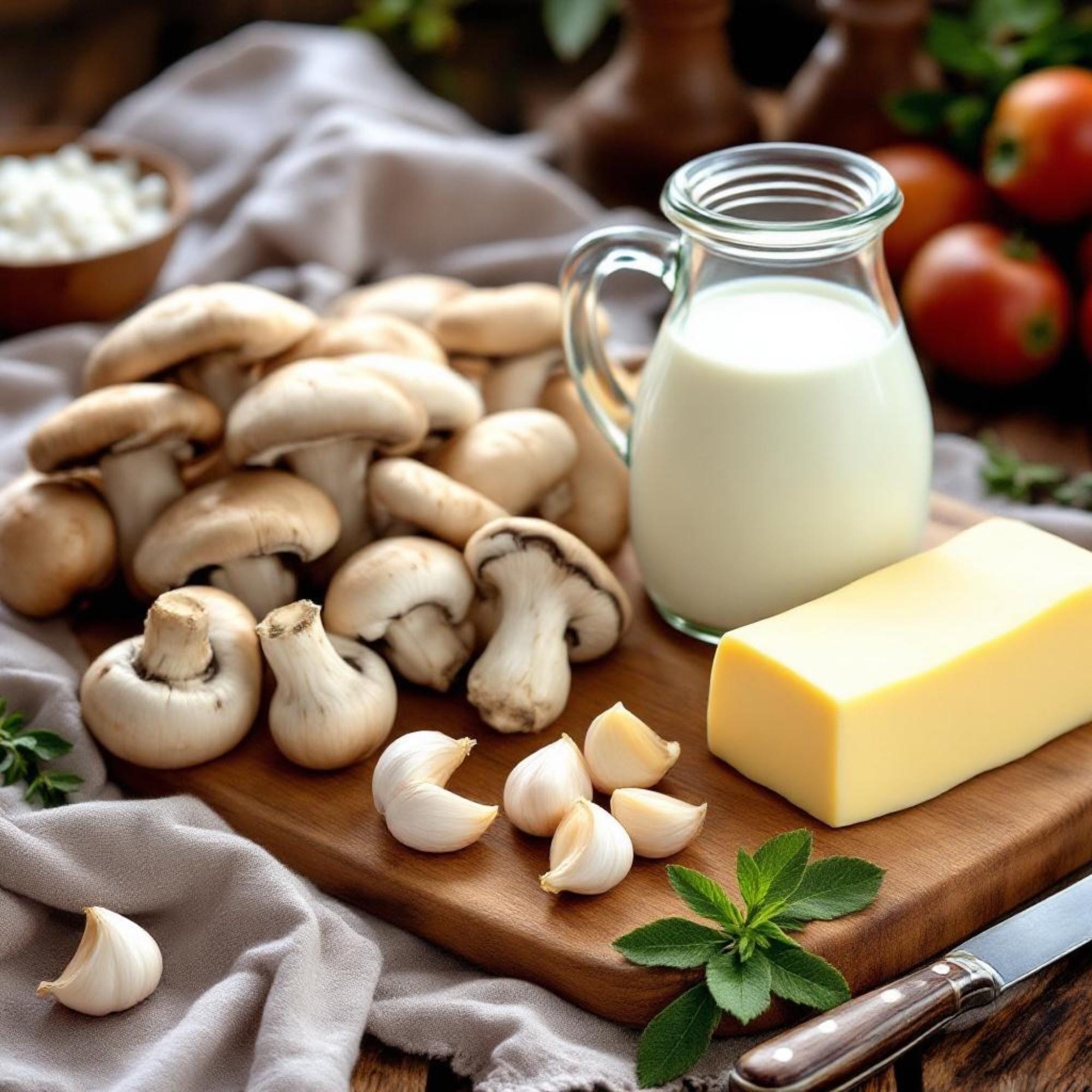 Homemade Cream Mushroom Soup Mix, Healthy Easy Family Dinner, Just Add Stock Meal Prep, Ready to Eat Comfort Food, Easy Cook, Gluten Free