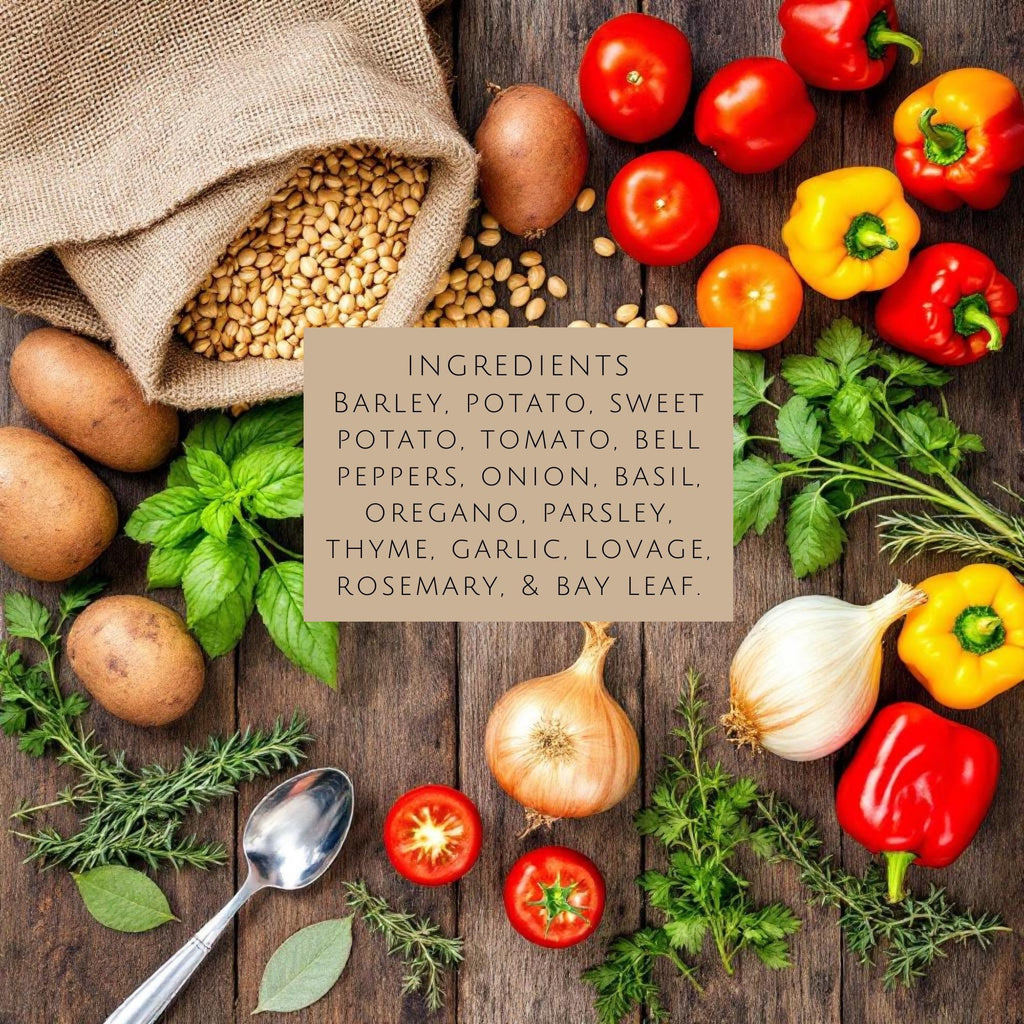 Homemade Beef & Barley Soup Mix, Healthy Family Crockpot Stovetop Meal, All Natural Comforting Easy Dinner, Quick Prep Gourmet Dry Soup Mix