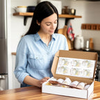 All-Natural Pantry Staple Soup Gift Set (6), Homemade Healthy Easy Meals, Low-Sodium Comfort Food Care Package, Great Gift for Busy Family