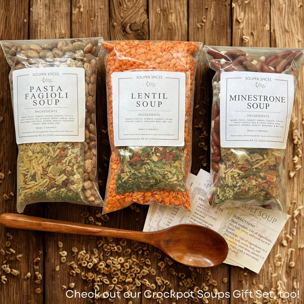 Chili Lovers Gift Set, Spicy Black Bean Chili Mix, Easy Homemade Comfort Food, Low Sodium Healthy Dinner, Crockpot One Pot Meal Gift for Him