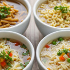 Easy Pasta Soup Mix - 8 Single Serving Healthy Quick Meals for Kids, Teens & College Students, Gift Box For Single People, Stocking Stuffers