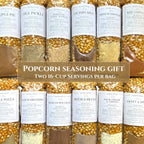 Family Popcorn Gift Set | 12 Unique Flavors for Movie Night, Perfect Foodie Present, Christmas Gift for Families, Stocking Stuffers Present