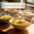 Get Well Soon Gift Box | Homemade Chicken Noodle Soup Mix, Comfort Food Care Package, Thinking of You Gift, Sympathy Food Present for Her