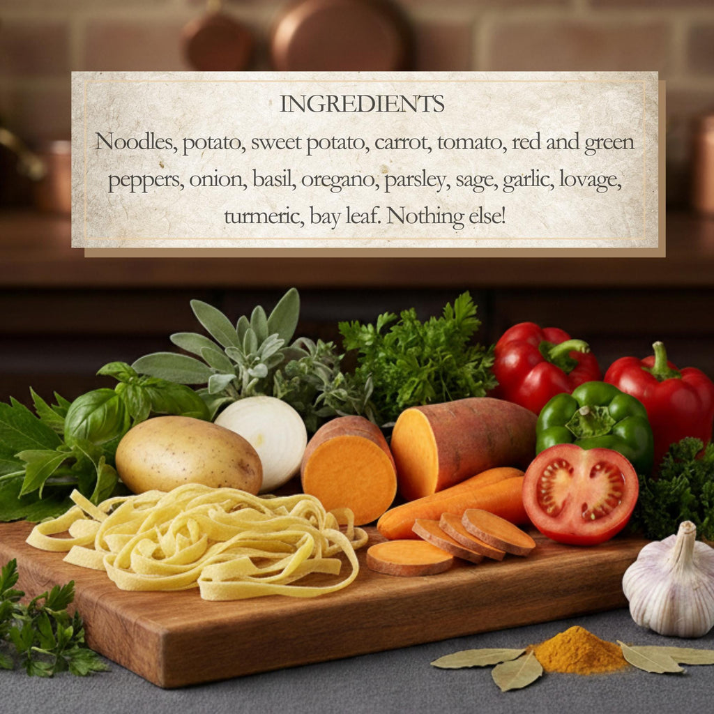 Get Well Soon Gift Box | Homemade Chicken Noodle Soup Mix, Comfort Food Care Package, Thinking of You Gift, Sympathy Food Present for Her