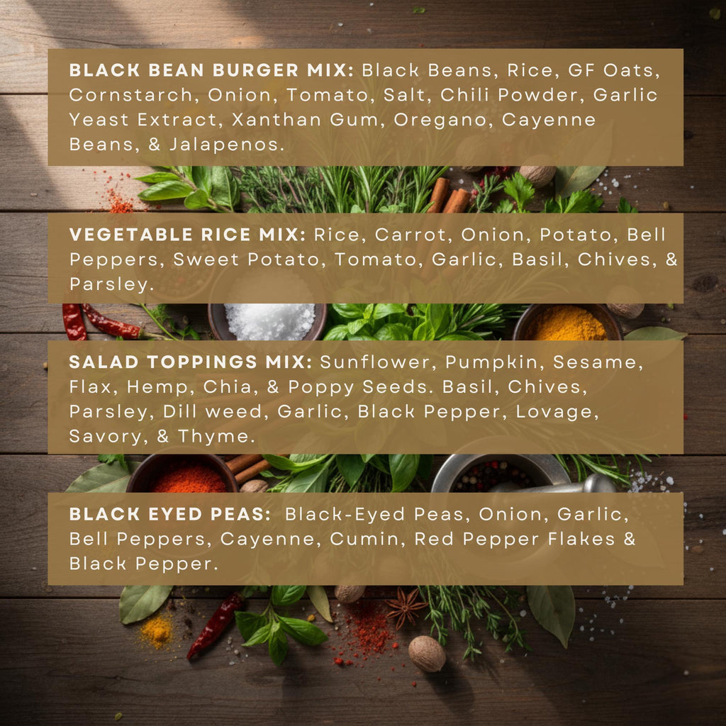 Vegan Plant-Based Meals Gift Set, Healthy Easy Quick Dinner Kit, Gluten-Free Low Sodium Food Box, Gourmet All-Natural Meal Prep