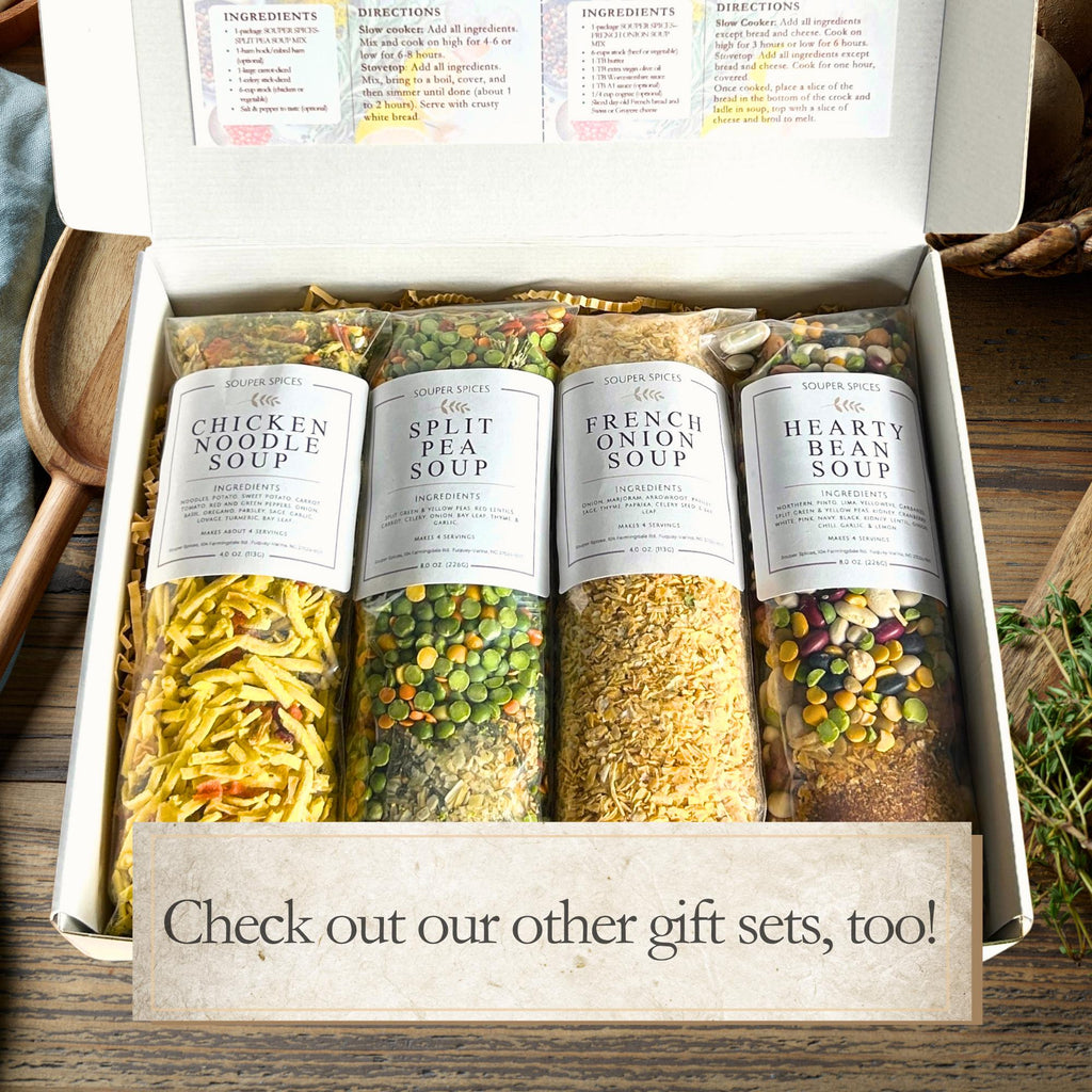 Salad Lovers Gift Box | Homemade Italian & Ranch Dressing Mix Kit, Gourmet Foodie Gift, Healthy Food Care Package for Her Christmas Present