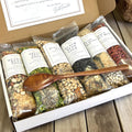 All-Natural Pantry Staple Crockpot Gift Set (6), Homemade Healthy Easy Meals, Low-Sodium Comfort Food Care Package, Gift for Busy Family