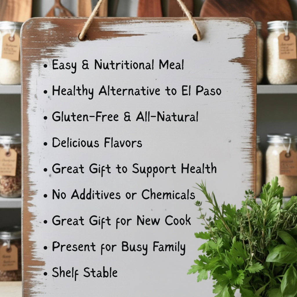 Homemade Taco Tuesday Dinner Kit, Mexican Meal Gift Set, Spanish Rice Mix, Refried Beans, Taco Seasoning, Salsa, Culinary Gift