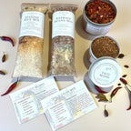 Homemade Taco Tuesday Dinner Kit, Mexican Meal Gift Set, Spanish Rice Mix, Refried Beans, Taco Seasoning, Salsa, Culinary Gift