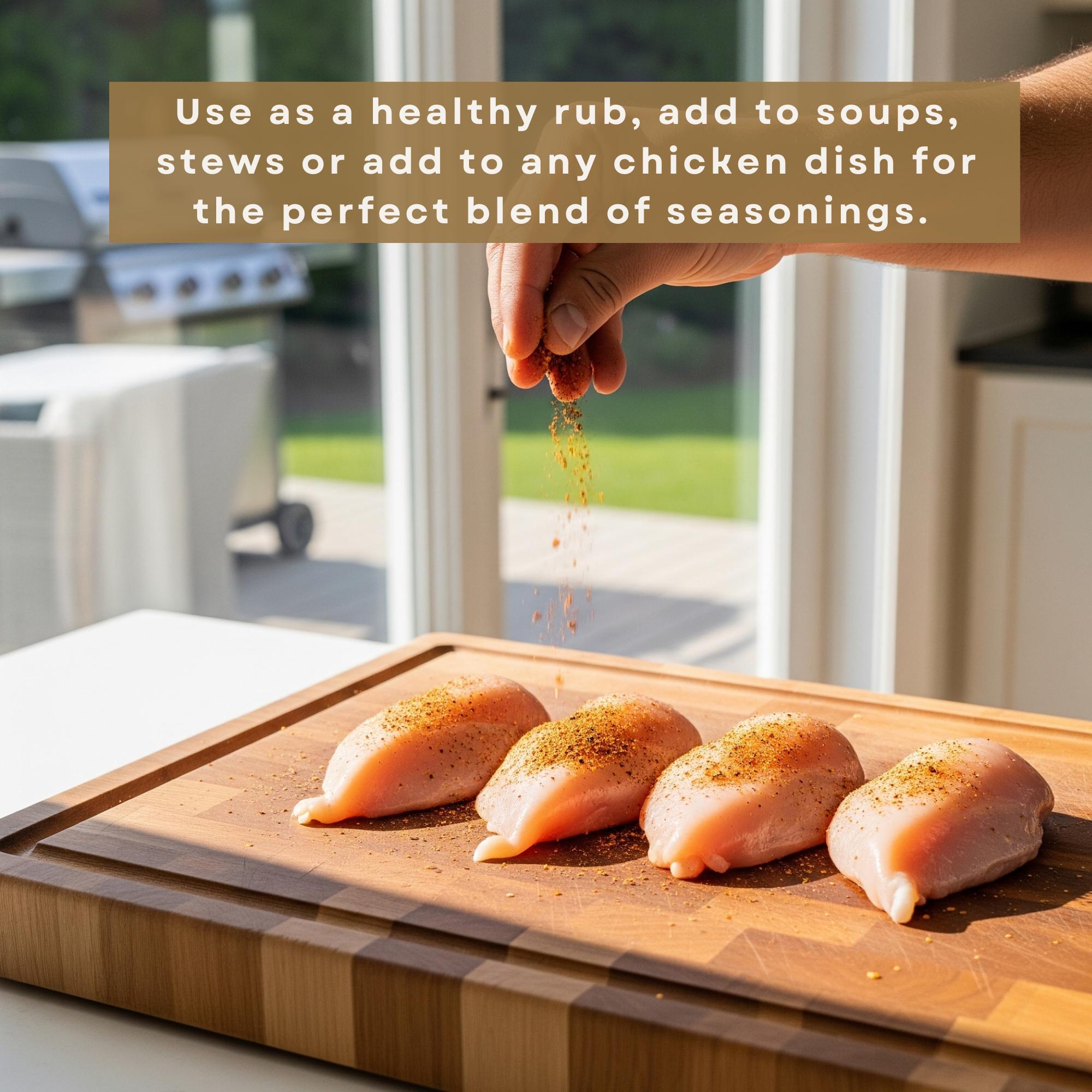 Gourmet Poultry Seasoning Gift Set | No Sodium Chicken & Turkey Rub