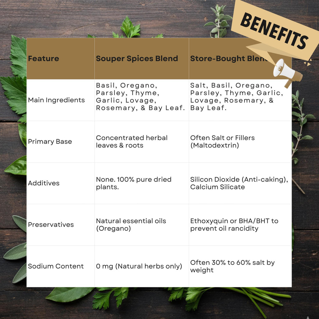 Gourmet Beef Seasoning Blend Gift Set | Gluten-Free, Low Sodium, Herb Rub, Recipe Cards & Spoon