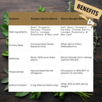 Gourmet Beef Seasoning Blend Gift Set | Gluten-Free, Low Sodium, Herb Rub, Recipe Cards & Spoon