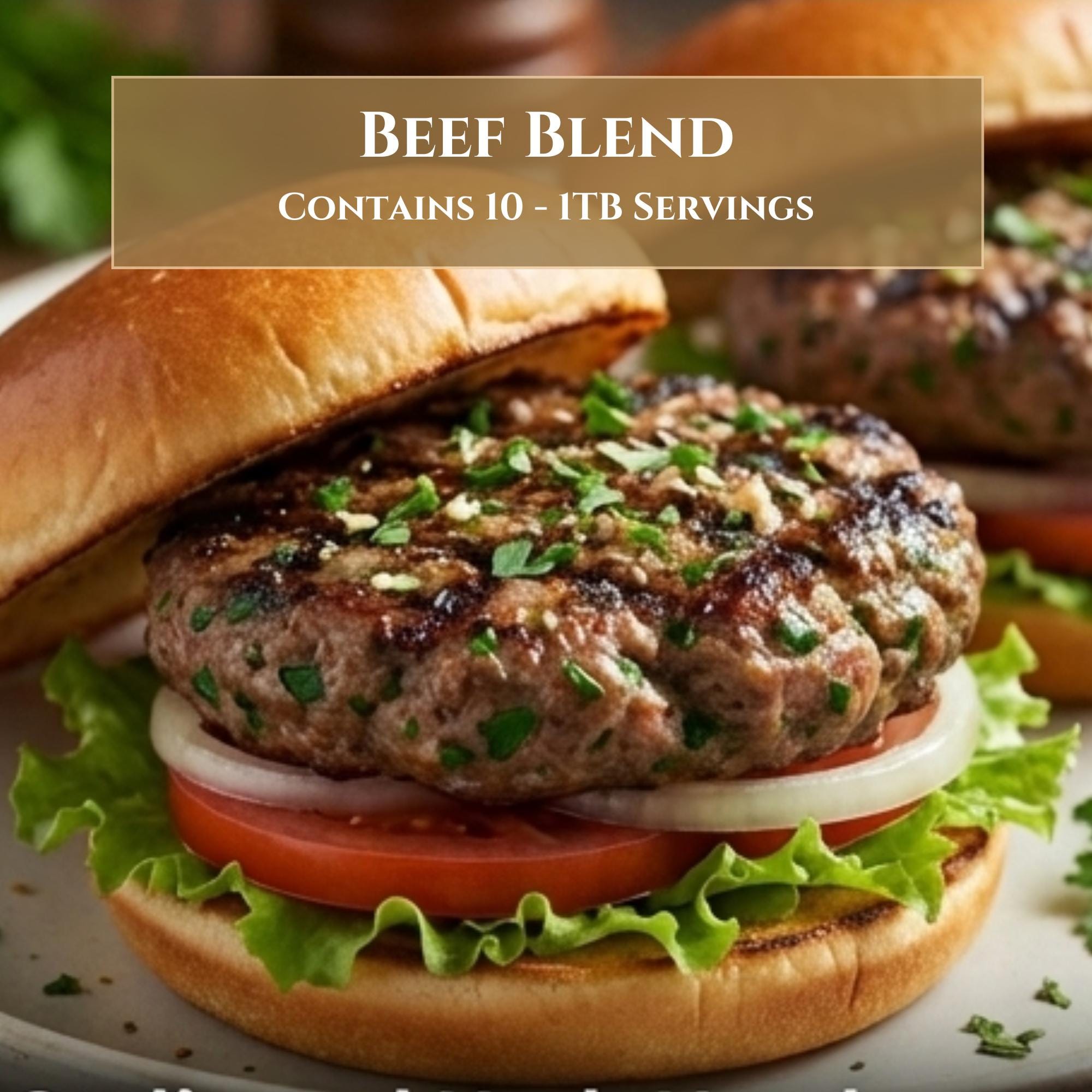 Gourmet Beef Seasoning Blend Gift Set | Gluten-Free, Low Sodium, Herb Rub, Recipe Cards & Spoon