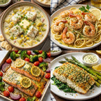 Gourmet Seafood Herb Blend Gift Set | Salt-Free Lemon, Dill, Basil Seasoning For Fish & Shrimp - Great Gift for Busy People