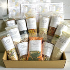 12 Homemade Soup Mix Gift Box - Easy Healthy Family Meals, Simple Meal Prep, Gourmet Dried Soup Kit, Comfort Food Gift for Busy Moms