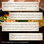 12 Homemade Soup Mix Gift Box - Easy Healthy Family Meals, Simple Meal Prep, Gourmet Dried Soup Kit, Comfort Food Gift for Busy Moms