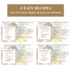 Gourmet Poultry Seasoning Gift Set | No Sodium Chicken & Turkey Rub