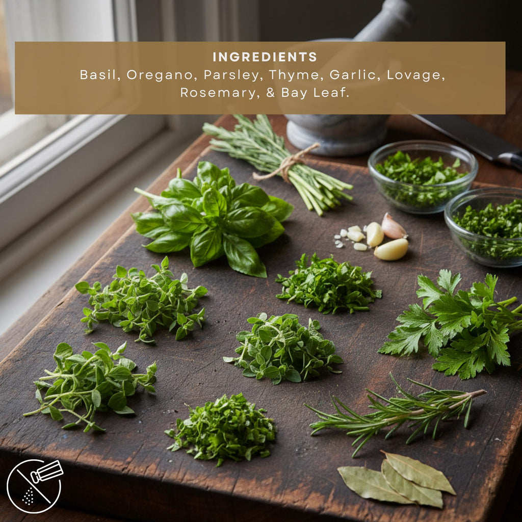 Gourmet Beef Seasoning Blend Gift Set | Gluten-Free, Low Sodium, Herb Rub, Recipe Cards & Spoon