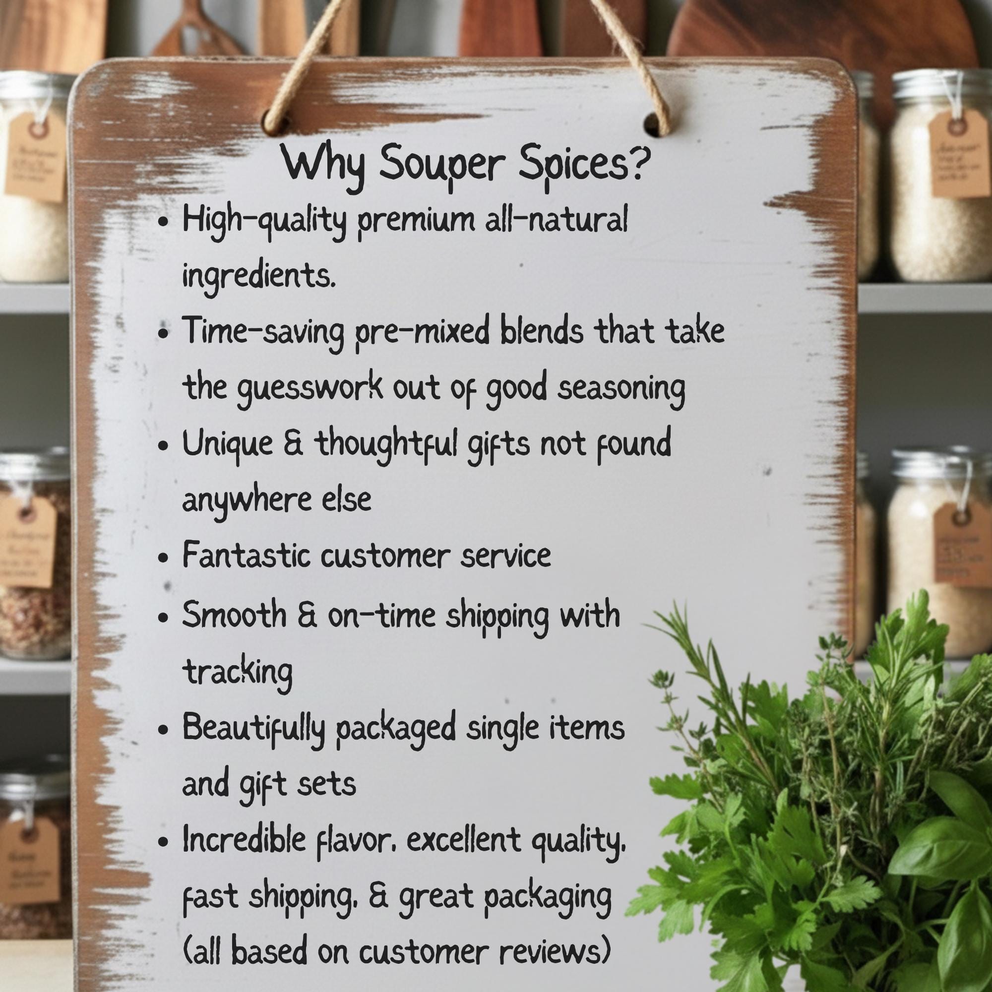 Gourmet Beef Seasoning Blend Gift Set | Gluten-Free, Low Sodium, Herb Rub, Recipe Cards & Spoon