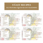 Gourmet Lamb Spices Blend Gift Set | Rosemary, Mint, Thyme Seasoning