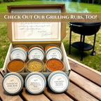 Gourmet All Natural Marinade Gift Set for Men, Dads Birthday, Fathers Day, Grilling Enthusiasts