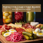 Gourmet Triple-Pickle Gift Set – Ready in 24 Hours, No Canning Required - Artisan Cucumber, Onion & Pickled Eggs – Unique Foodie Present