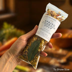 Homemade Spring Cabbage Soup – Savory Vegan Veggie Broth – Healthy Care Package Gift
