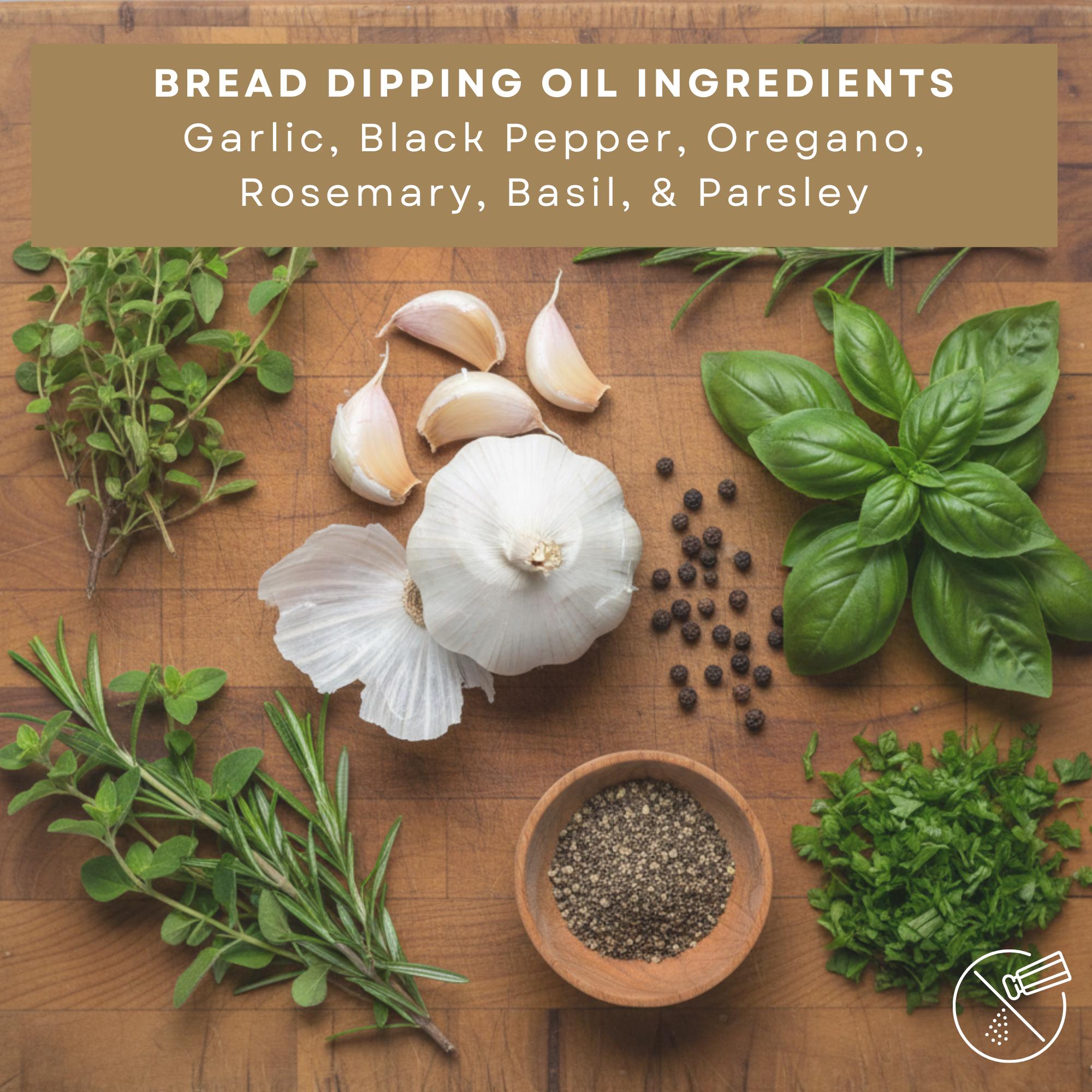 Homemade Focaccia & Dipping Blend Set – Easy Italian Appetizer Kit – Unique Gift