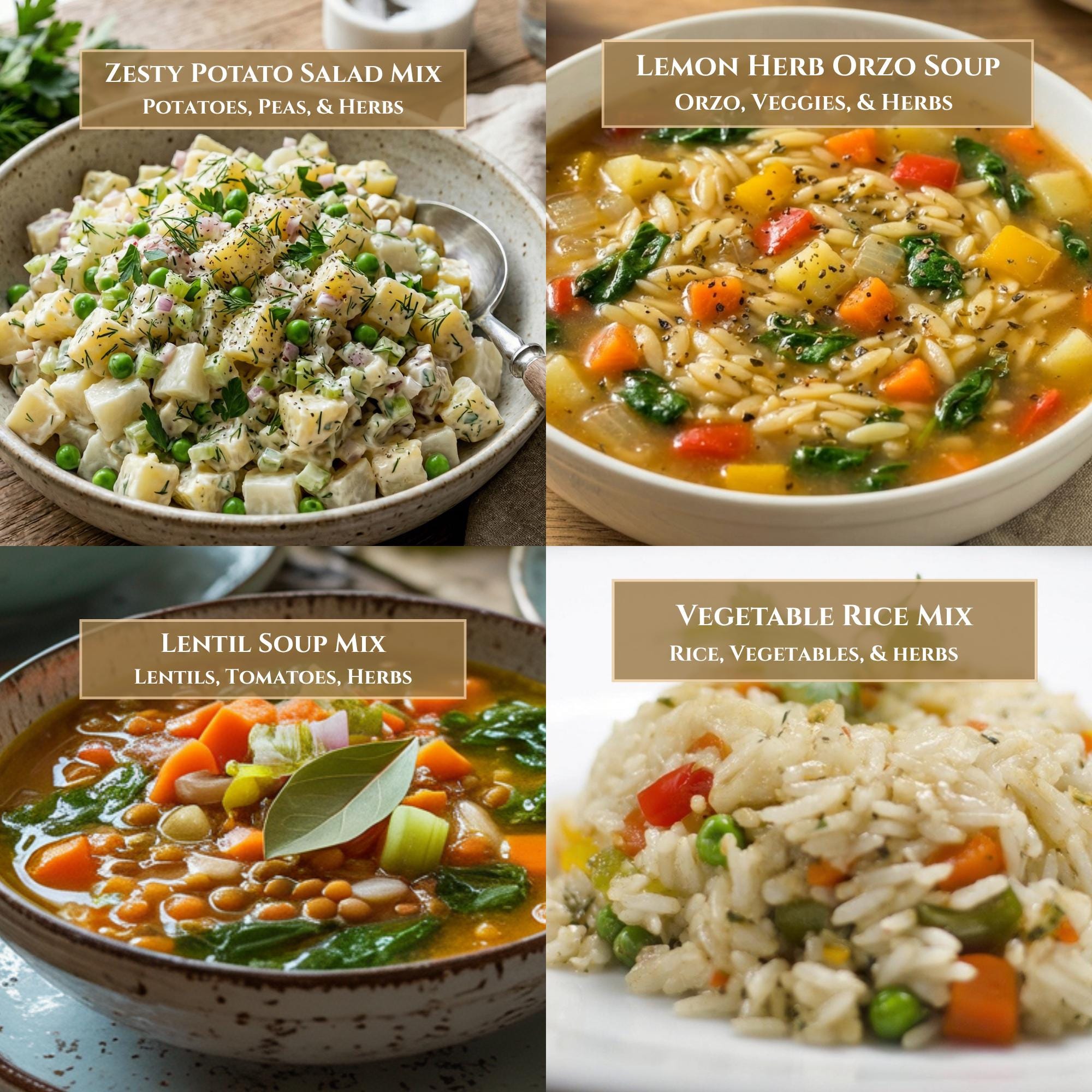 Gourmet Mother's Day Gift Box – Easy Soup & Sides Variety Pack – Care Package For Her