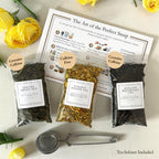 Gourmet Tea Sampler Gift Set – Loose Leaf Blends & Infuser – Unique Present For Women