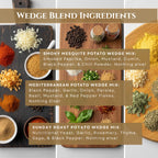 Gourmet Marinades & Potato Wedge Seasoning Set – Easy Summer Grilling Kit – Gift for Him