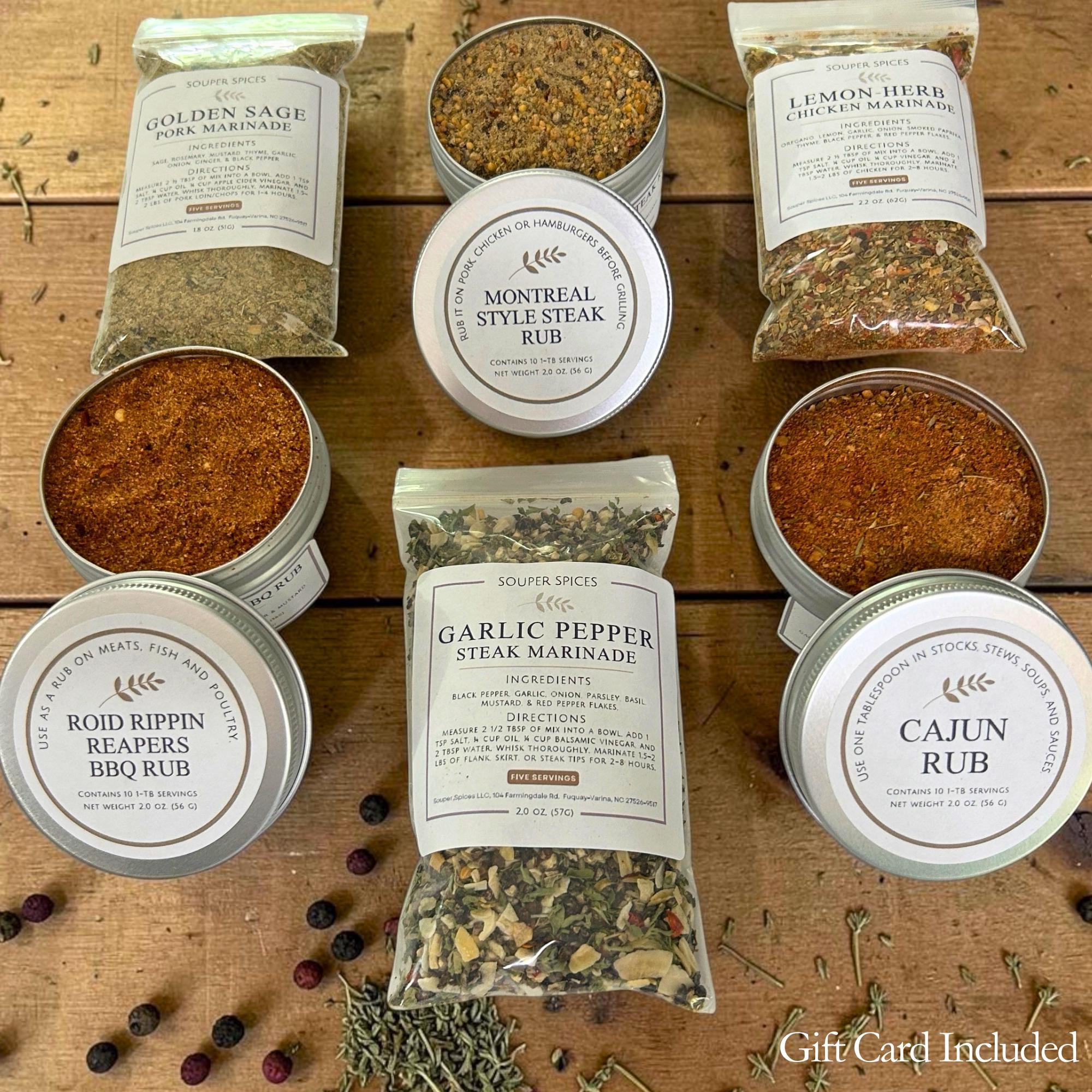 Father's Day Grilling Gift Box – Easy Summer BBQ Spice Set – Unique Present For Dad