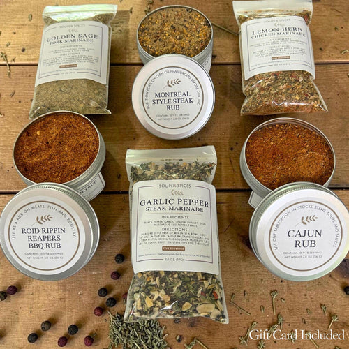 Father's Day Grilling Gift Box – Easy Summer BBQ Spice Set – Unique Present For Dad