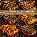 Father's Day Grilling Gift Box – Easy Summer BBQ Spice Set – Unique Present For Dad