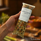 Homemade Leftover Soup Mix Gift Set | 4 gourmet easy holiday dinner kits, Thanksgiving Christmas care package, thoughtful foodie present